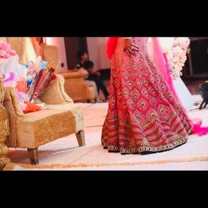 Bridal lehenga by fashion designer Tarun Tahiliani